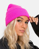 Immagine del cappello Beanie in rosa caldo