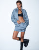 immagine di Xenpy Mini Skirt in argento