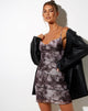Immagine di Besky Mini Dress in Mesh Smoke Nero Grigio