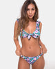 Immagine di Bev Bikini Top in Illuminated Floral