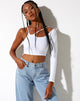 Immagine di Biase Crop Top in bianco