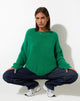 immagine di Bondy Jumper in maglia verde Kelly