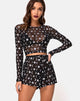 Immagine di Boris Short in Over the Moon Black with Glitter