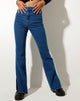 Immagine dei jeans Split Bootleg in lavaggio medio