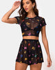 Immagine di Boris Short in Mesh Black Butterfly