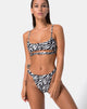 Immagine di Bulvya Bikini Top in Mini Zebra