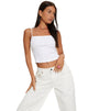 immagine di MOTEL X BARBARA Yoon Crop Top in bianco