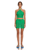 immagine di MOTEL X BARBARA Gatik Mini Skirt in verde