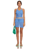 immagine di MOTEL X BARBARA Gatik Mini Gonna in blu