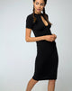 Immagine di Callow Bodycon Dress in nero
