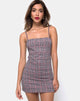 Immagine del vestito Cecile in Charles Check Blush