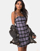 Immagine del vestito Cecile in Plaid Lilla