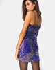 Immagine di Cecile Slip Dress in velluto rosa laser