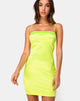 Immagine di Cecile Slip Dress in giallo neon