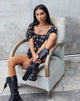 Immagine di Varie Mini Dress in Rose Garden Black