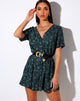 Immagine di Crosena Dress in Mono Paisley Sage