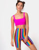 Immagine di Cycle Short in New Vertical Mixed Stripe