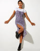 Immagine di Cypress Midi Dress in Lilla Blossom
