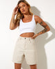Immagine di Dad Denim Short in Winter Sandwash