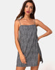 Immagine di Datista Slip Dress in Ditsy Leopard Grigio
