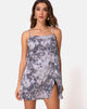 Immagine di Datista Dress in Bleached Tie Dye Grigio