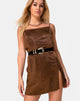 Immagine di Datista Slip Dress in raso marrone