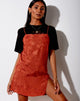 Immagine di Datista Slip Dress in raso rosa rame