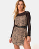 Immagine di Datista Dress in 90s Zebra Taupe