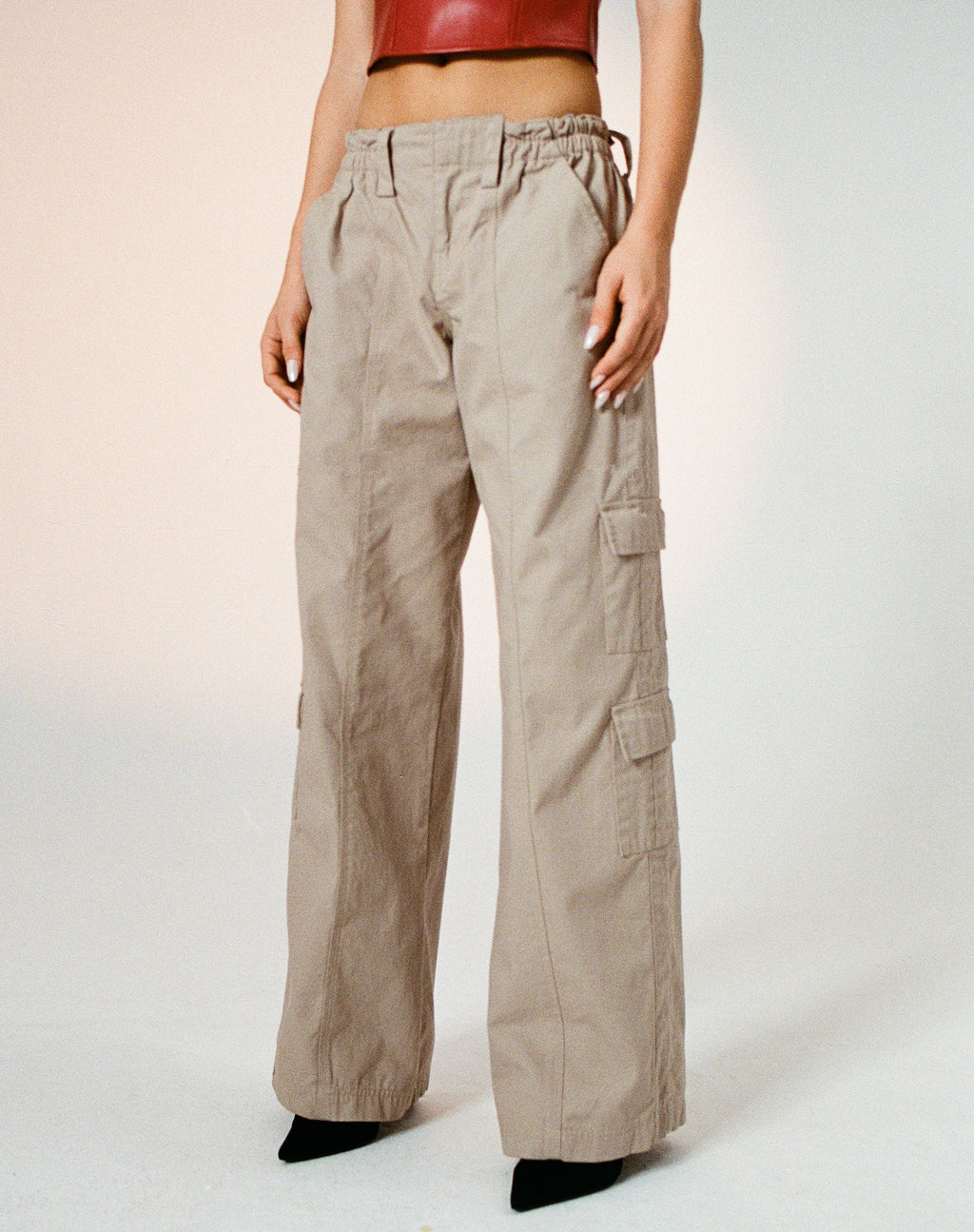 Pantaloni Hansa Cargo in pietra