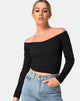 Immagine di Devora Top in Black Rib