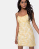 Immagine di Kula Dress in pizzo pastello Lemon