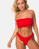 Immagine di Effie Bikini Top in Red Rib