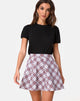 Immagine di Elda Gonna in Grunge Check Viola