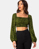 Immagine di Elina Top in Cheetah Khaki