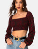 Immagine di Elina Top in Dotty Rose Nero