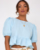 Immagine di Ellen Top in blu cielo