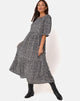 Immagine di Ellery Abito in Ditsy Rose Nero