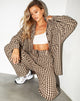 Immagine di Marcella Shirt in Tan Black Gingham