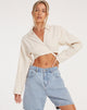 immagine di Elyse Crop Top in ecrù