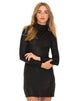 Immagine di Emmet Bodycon Dress in Seattle Shimmer Metallico Nero