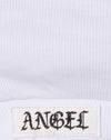 Bianco con ricamo Angelo