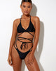 Immagine di Farisa Strappy Bikini Bottom in nero