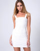 Immagine di Farlie Bodycon Dress in Multi Rib Ivory