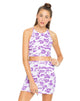 Immagine di Motel Folly Crop Top in Monorose Lilla