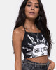Immagine di Fonda Crop Top in Sun Moon and Star Placement