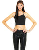 Immagine di Fonda Halter Crop Top in nero