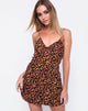 Immagine di Furia Wrap Dress in Jungle Leopard