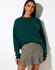 Immagine di Gaelle Mini Skirt in Autumn Blossom Khaki