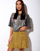Immagine di Gaelle Skater Gonna in Ditsy Rose Marigold