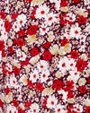 Fascino floreale rosso